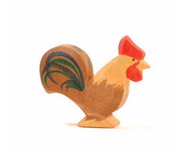 Ostheimer Wooden Brown Rooster