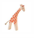 Ostheimer Wooden Giraffe, Head Low