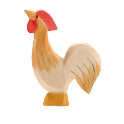 Ostheimer Wooden Rooster, Ochre