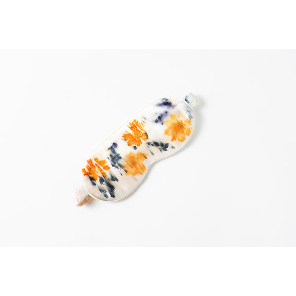 adb_botanical color Floral Botanically Dyed Silk Sleep
