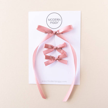 Dusty Rose | Ribbon Bow Pack