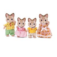 Calico Critters Beige Cat Family