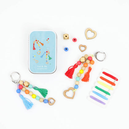 Cotton Twist - 'You and Me' Tassel Keyring Gift Kit