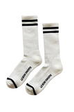 Le Bon Boyfriend Socks in Classic White