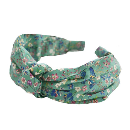 Coco & Wolf - Top Knot Headband made with Liberty Fabric DONNA LEIGH