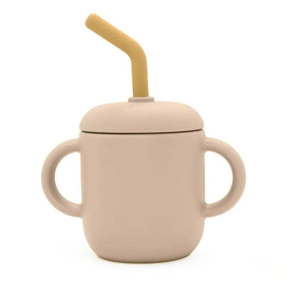 MAISON RUE Leo Sippy Cup: Honey Oat