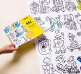 omy maison ABC Coloring Poster