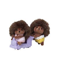 Calico Critters Hedgehog Twins - Set of 2 Doll Figures
