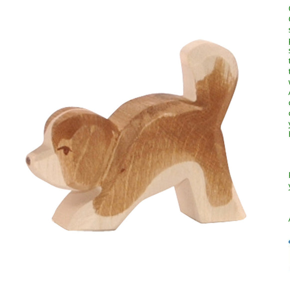 Ostheimer Wooden Saint Bernard Dog - head down