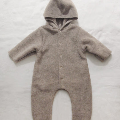 Makie Fleece Noel Jumpsuit ~ Beige