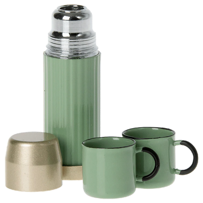 Maileg Thermos & Cups in Mint