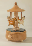 Coco Village Wooden Music Box ~ The Carousel
