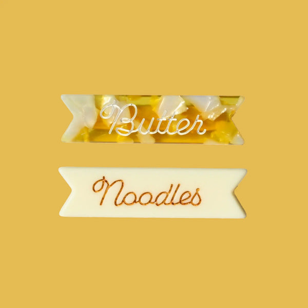 Eugenia Hair Clip - Butter Noodle