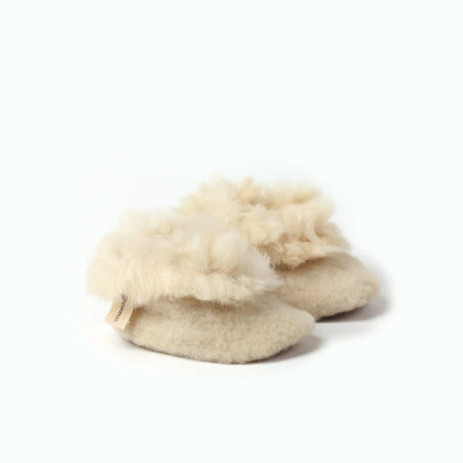 Alpaca & Merino Fleece Slippers