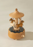 Coco Village Wooden Music Box ~ The Carousel