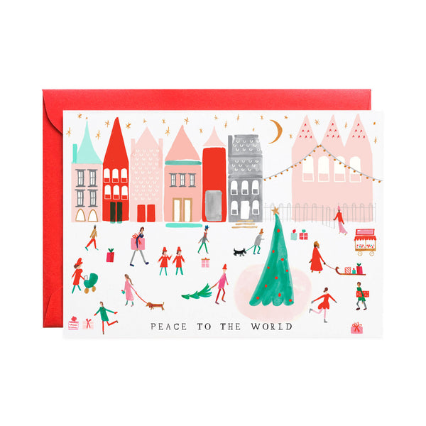 Mr Boddington Peace to the World Card