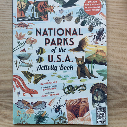 National Parks of the USA Activity Book