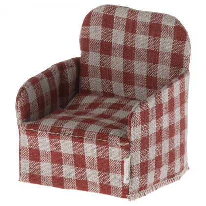 Maileg Red Mouse Chair