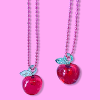 Pop Cutie Gacha "Crystal" Apple Kids Necklace