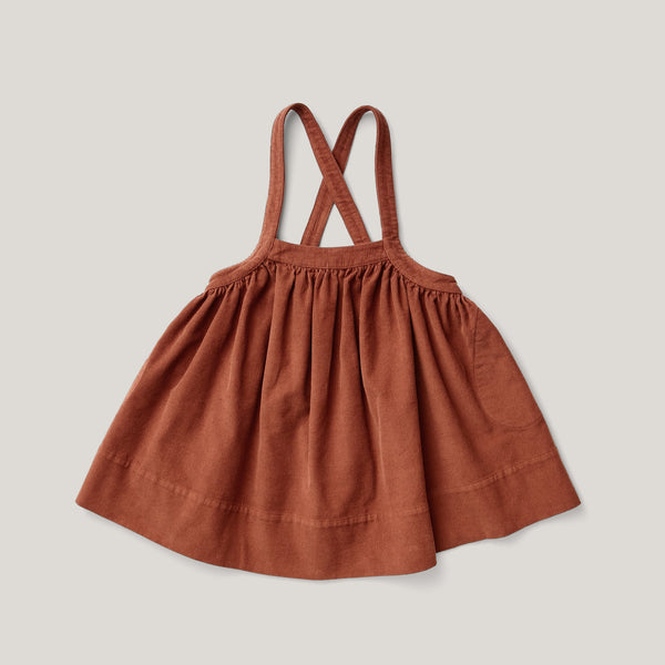 人気ランキングショップ 新品 6y soor ploom Eloise Pinafore Sequoia