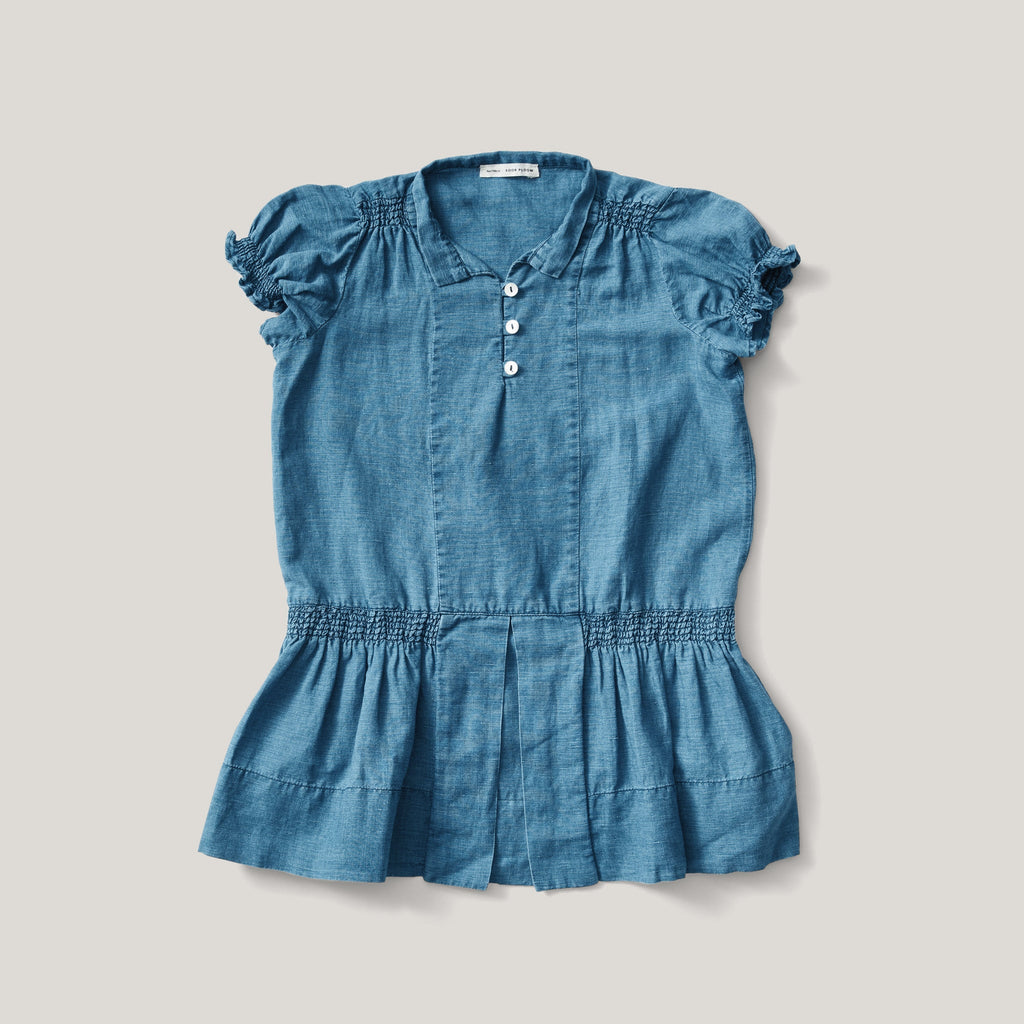 Soor Ploom Lucille Dress in Indigo | Wee Mondine