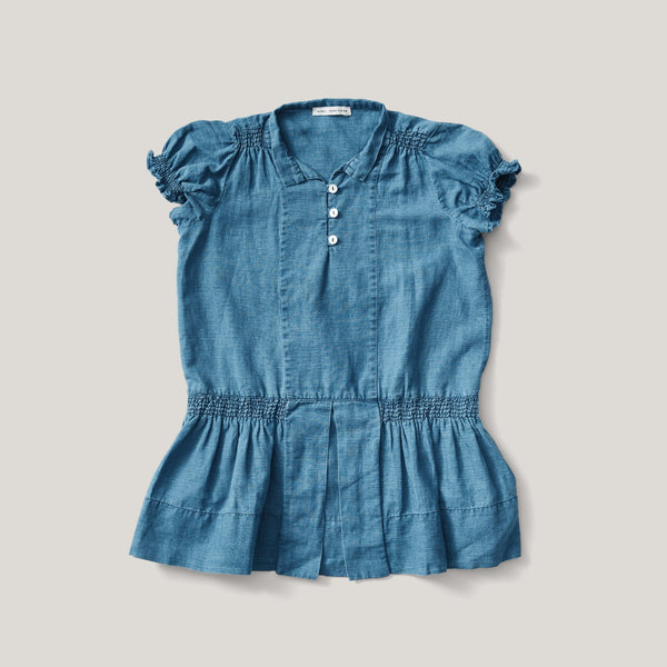 Soor Ploom Lucille Dress in Indigo | Wee Mondine