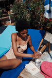Louise Misha Bayo Bathing Suit in Pink Riviera
